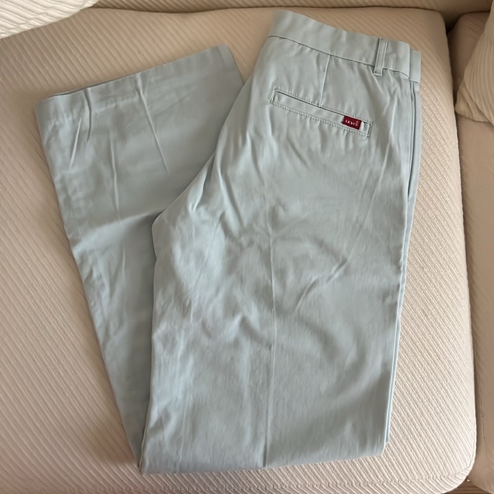 Levi's light blue baggy trousers